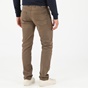 NAVY & GREEN-Ανδρικό παντελόνι NAVY & GREEN MODERN FIT καφέ 