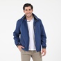 NAVY & GREEN-Ανδρικό jacket yachting look NAVY & GREEN μπλε