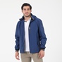 NAVY & GREEN-Ανδρικό jacket yachting look NAVY & GREEN μπλε