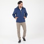 NAVY & GREEN-Ανδρικό jacket yachting look NAVY & GREEN μπλε
