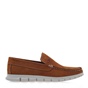 WEPSS-Ανδρικά παπούτσια loafers WEPSS O507U1531 καφέ ταμπά