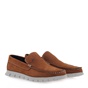 WEPSS-Ανδρικά παπούτσια loafers WEPSS O507U1531 καφέ ταμπά