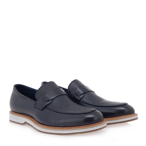 RENATO GARINI-Ανδρικά loafers RENATO GARIN O515W8791 μπλε