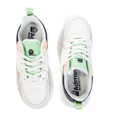 ADMIRAL-Γυναικεία παπούτσια running ADMIRAL 3121480035 AKINI FS WMN KLH λευκά