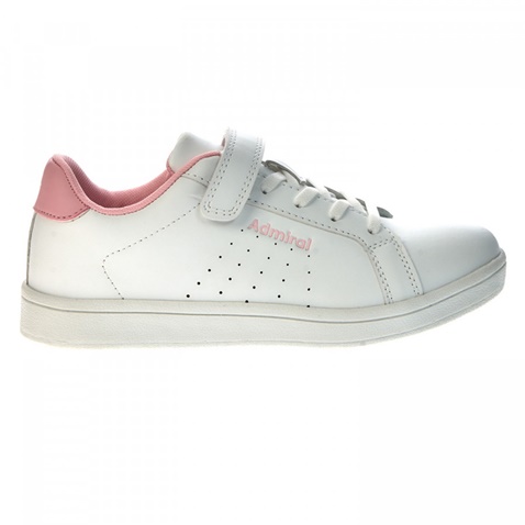 ADMIRAL-Παιδικά sneakers Admiral Asket Velcro λευκά