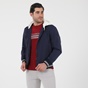 NAVY & GREEN-Ανδρικό bomber jacket NAVY & GREEN μπλε