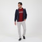 NAVY & GREEN-Ανδρικό bomber jacket NAVY & GREEN μπλε
