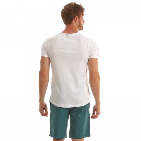 CAZADOR-Ανδρικό T- Shirt Cazador Rimer λευκό