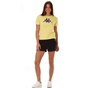 KAPPA-Γυναικείο t-shirt KAPPA Dary κίτρινο