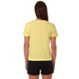 KAPPA-Γυναικείο t-shirt KAPPA Dary κίτρινο