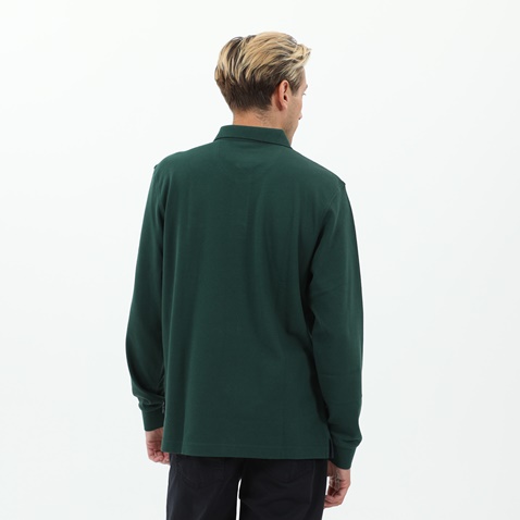 NAVY & GREEN-Ανδρική polo μπλούζα NAVY & GREEN πράσινη