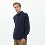 NAVY & GREEN-Ανδρική polo μπλούζα NAVY & GREEN μπλε