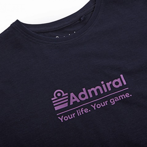 ADMIRAL-Παιδική κοντομάνικη μπλούζα Admiral Olonia μπλε