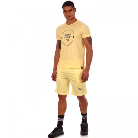 ADMIRAL-Ανδρικό T-Shirt  Admiral Idar κίτρινο