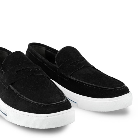 BNR-Ανδρικά loafers BNR μαύρα