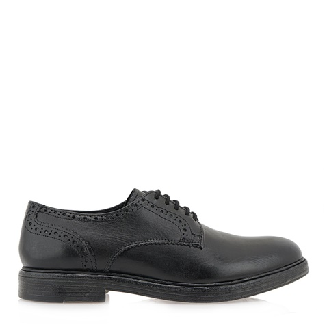 LA CUOIERIA-Ανδρικά oxfords LA CUOIERIA P527R2222 μαύρα