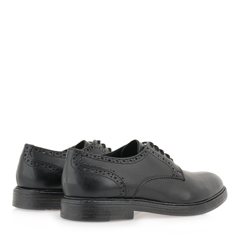 LA CUOIERIA-Ανδρικά oxfords LA CUOIERIA P527R2222 μαύρα