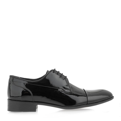 JK LONDON-Ανδρικά evening δετά παπούτσια JK LONDON P584A0182 μαύρα