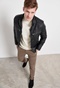 FUNKY BUDDHA-Ανδρικό jacket FUNKY BUDDHA μαύρο