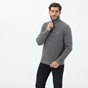 NAVY & GREEN-Ανδρικό πλεκτό NAVY & GREEN γκρι 