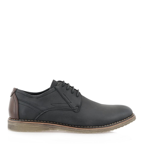 JK LONDON-Ανδρικά casual δετά παπούτσια JK LONDON μαύρο 