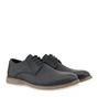 JK LONDON-Ανδρικά casual δετά παπούτσια JK LONDON μαύρο 