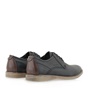 JK LONDON-Ανδρικά casual δετά παπούτσια JK LONDON μαύρο 