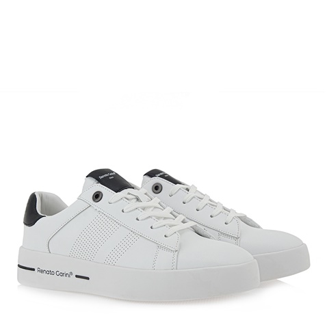 RENATO GARINI-Ανδρικά sneakers RENATO GARINI P57001032 λευκά