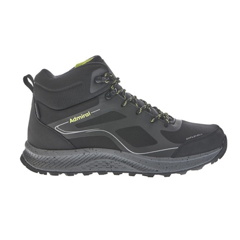 ADMIRAL-Ανδρικά μποτάκια για ορειβασία και Admiral trekking Mavet μαύρα