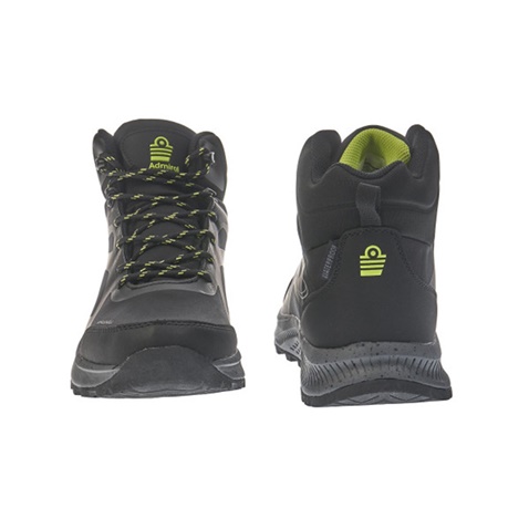 ADMIRAL-Ανδρικά μποτάκια για ορειβασία και Admiral trekking Mavet μαύρα