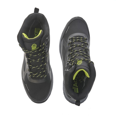 ADMIRAL-Ανδρικά μποτάκια για ορειβασία και Admiral trekking Mavet μαύρα