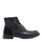 JK LONDON-Ανδρικά μποτάκια JK LONDON P57002601 μαύρα