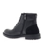JK LONDON-Ανδρικά μποτάκια JK LONDON P57002601 μαύρα