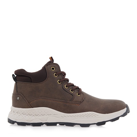 JK LONDON-Ανδρικά μποτάκια JK LONDON P57000212 καφέ 