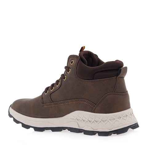 JK LONDON-Ανδρικά μποτάκια JK LONDON P57000212 καφέ 