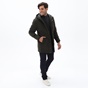 NAVY & GREEN-Ανδρικό jacket τύπου parka NAVY & GREEN λαδί