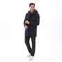 NAVY & GREEN-Ανδρικό jacket τύπου parka NAVY & GREEN σκούρο μπλε
