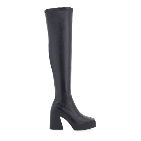EXE-Γυναικείες μπότες over the knee EXE P234S6845 μαύρες