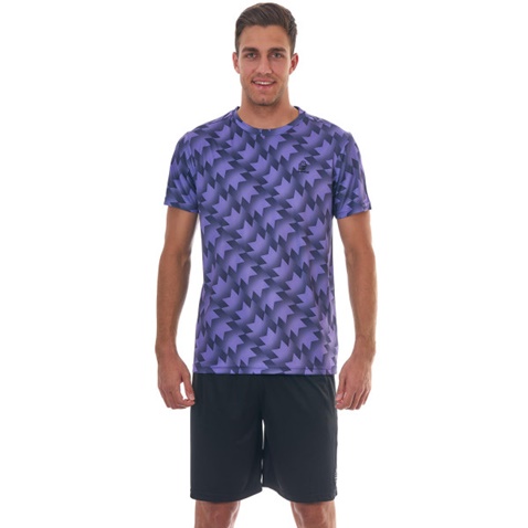 ADMIRAL-Ανδρικό αθλητικό t-shirt  Admiral Ebin μοβ
