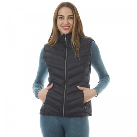 ADMIRAL-Γυναικείο αμάνικο μπουφάν Admiral Vest Serri μαύρο