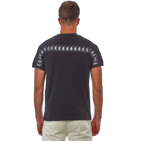 KAPPA-Ανδρικό t-shirt Kappa t-shirt banda μαύρο