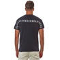 KAPPA-Ανδρικό t-shirt Kappa t-shirt banda μαύρο