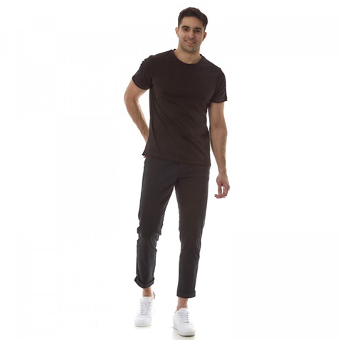 ADMIRAL-Ανδρικό παντελόνι chino Admiral Coj μαύρο