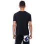 KAPPA-Ανδρικό αθλητικό t-shirt Kappa Omen μαύρο