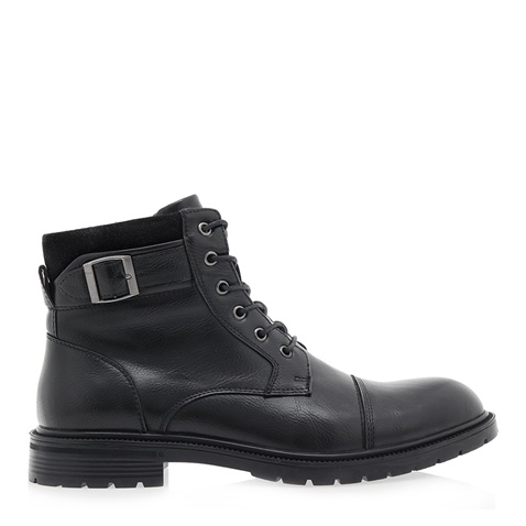 JK LONDON-Ανδρικά μποτάκια JK LONDON P57006031 μαύρα