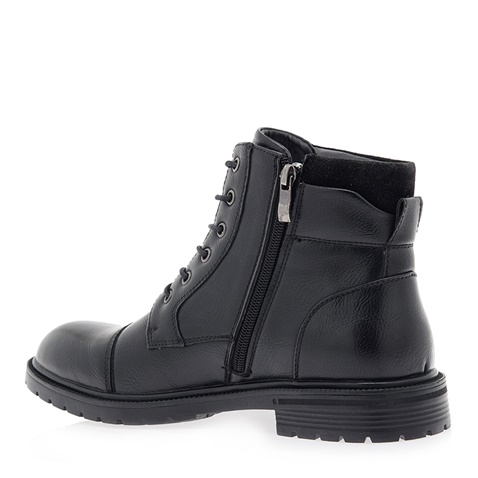 JK LONDON-Ανδρικά μποτάκια JK LONDON P57006031 μαύρα