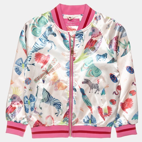 ALOUETTE-Παιδικό jacket ALOUETTE εκρού ροζ
