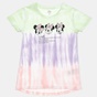 DISNEY-Παιδική μπλούζα tie dye Disney Minnie Mouse πράσινη ροζ