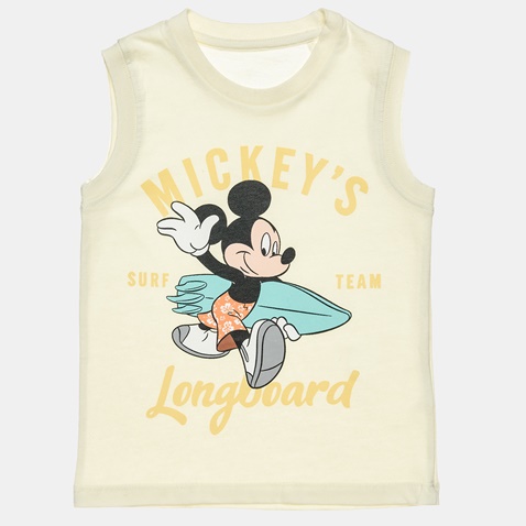DISNEY-Παιδική μπλούζα Disney Mickey Mouse κίτρινη