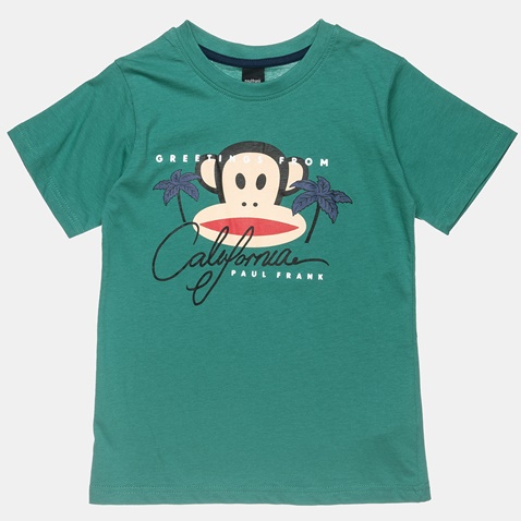 PAUL FRANK-Παιδική μπλούζα PAUL FRANK πράσινη